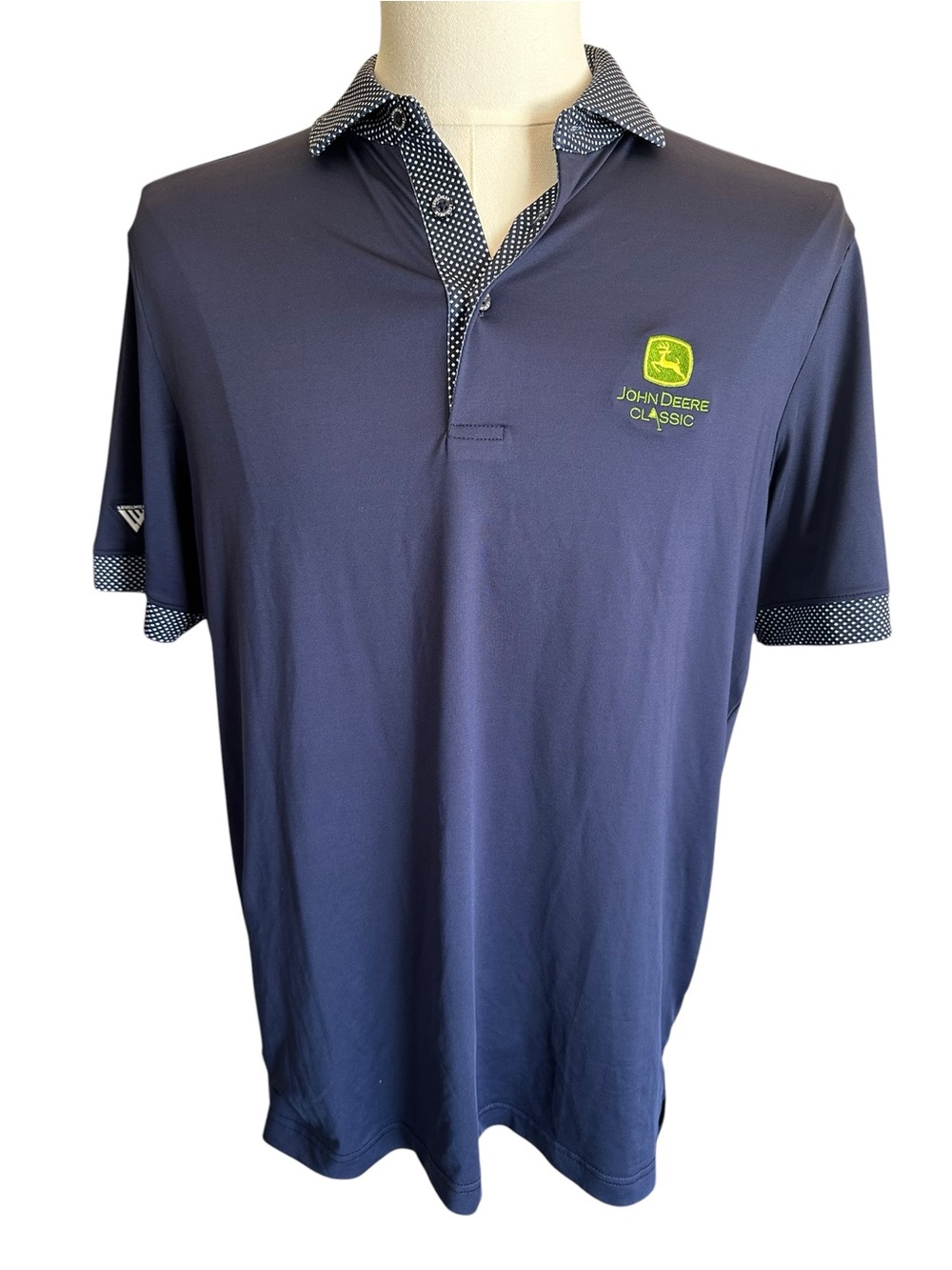 Levelwear John Deere Men's Navy Polo Shirt